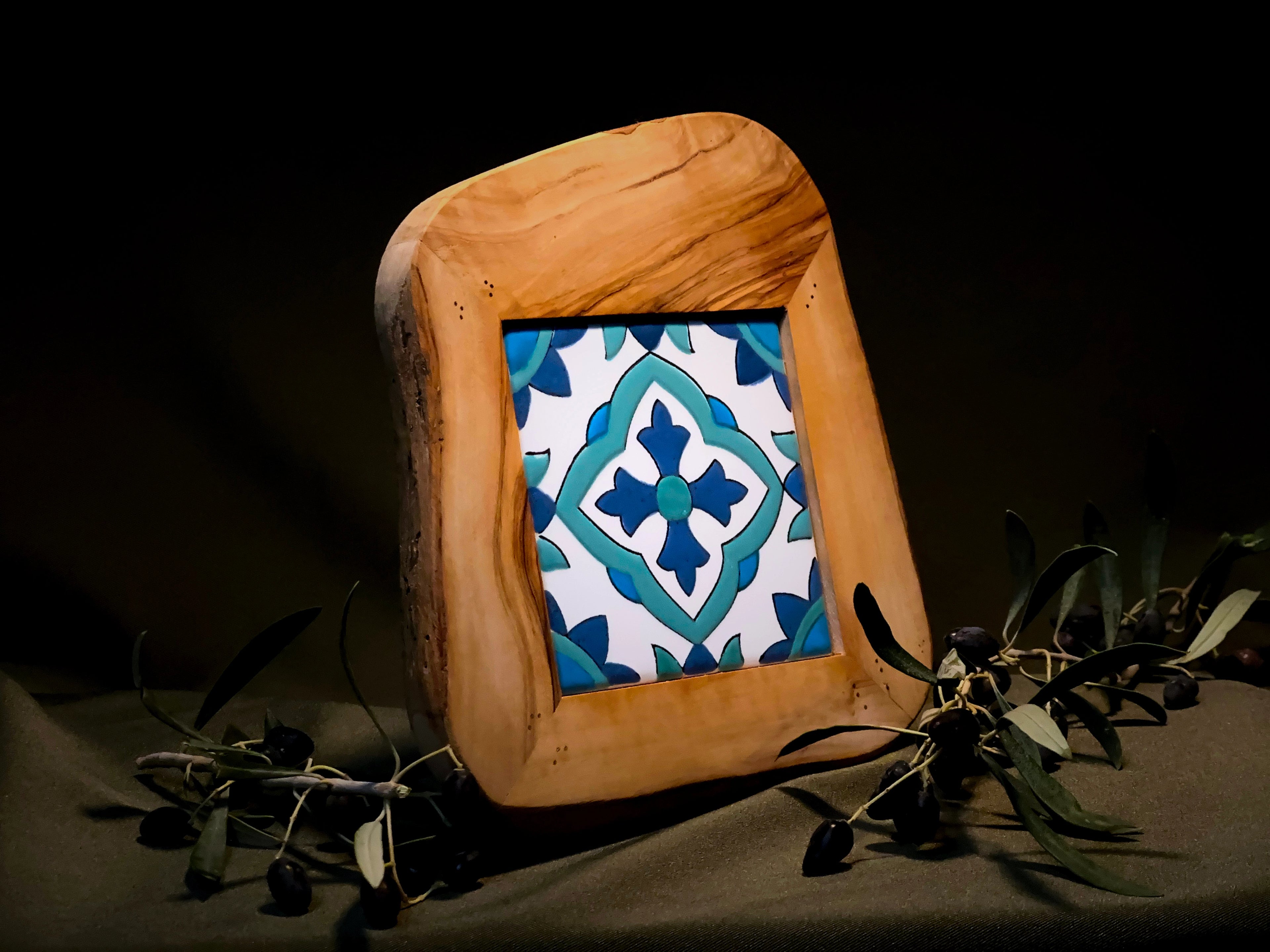 Sous-tasse ceramique naturelle 10x10 cm REF02