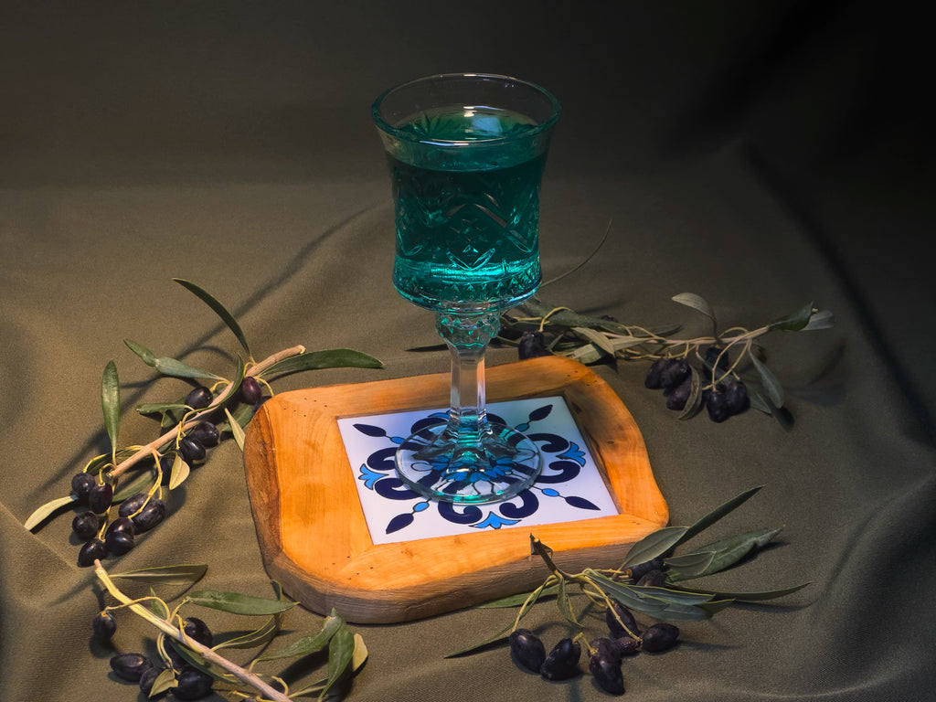 Sous-tasse ceramique naturelle 10x10 cm REF01