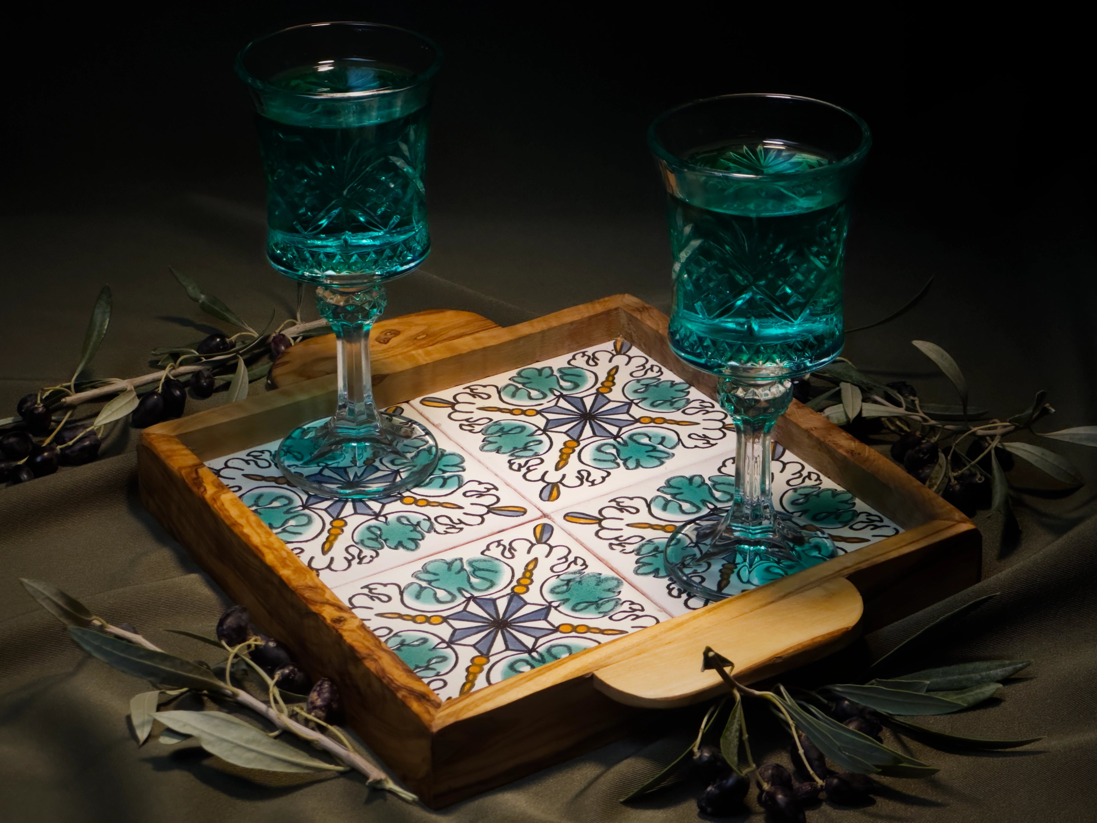 Plateau 20x20cm REF01