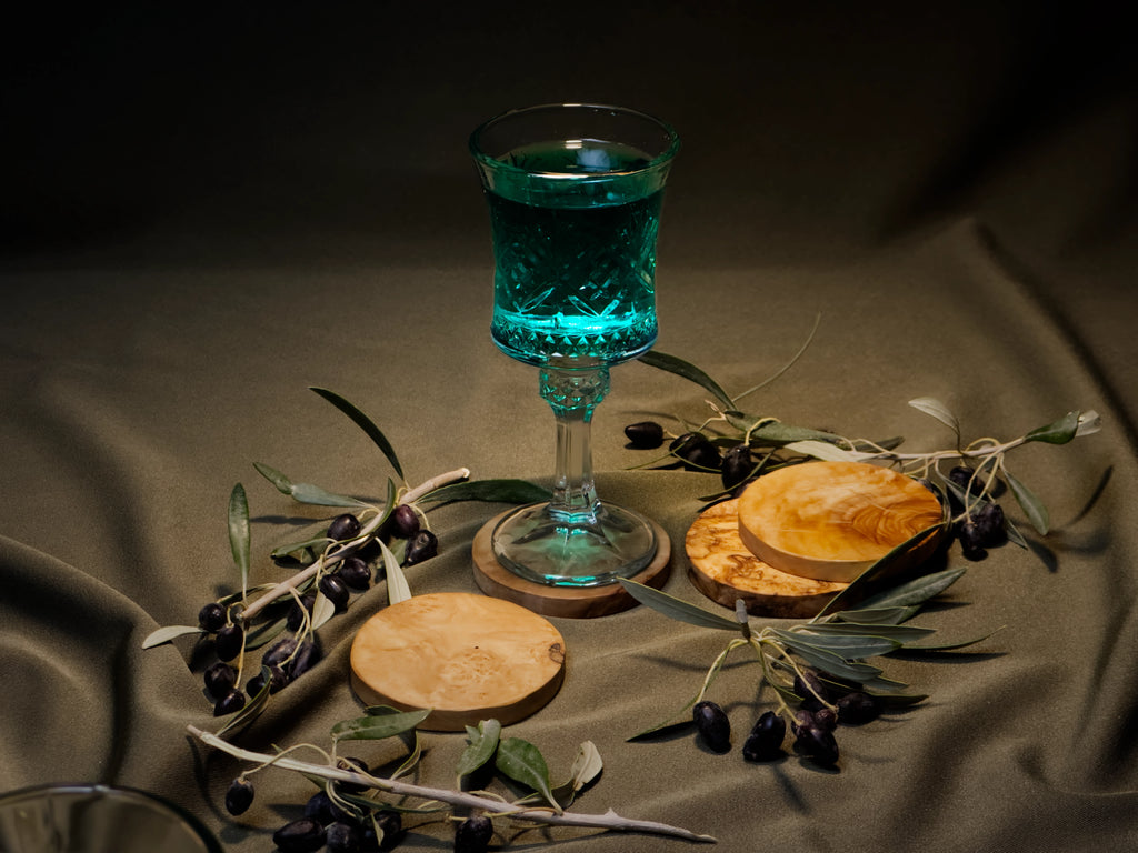 Sous-tasses rondes (set de 4)